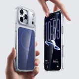 iPhone 17 Pro Tofarvet hybrid cover - MagSafe-kompatibel - Blå