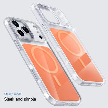 iPhone 17 Pro Tofarvet hybrid cover - MagSafe-kompatibel - Orange