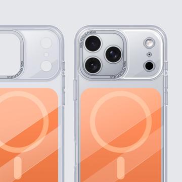 iPhone 17 Pro Tofarvet hybrid cover - MagSafe-kompatibel - Orange