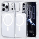 iPhone 17 Pro Tofarvet hybrid cover - MagSafe-kompatibel - hvid