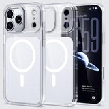 iPhone 17 Pro Tofarvet hybrid cover - MagSafe-kompatibel - hvid