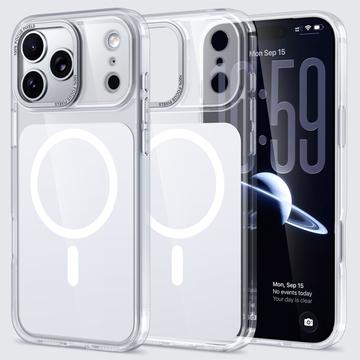 iPhone 17 Pro Tofarvet hybrid cover - MagSafe-kompatibel - hvid