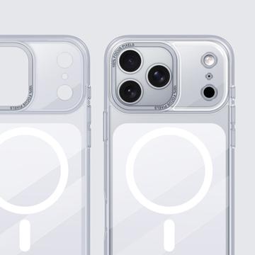 iPhone 17 Pro Tofarvet hybrid cover - MagSafe-kompatibel - hvid