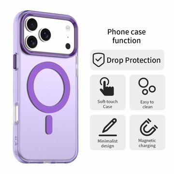 iPhone 17 Pro UltraGuard Matte MagSafe Cover - mørk lilla