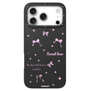 iPhone 17 Pro Youngkit Sweetheart Story Series MagSafe TPU Cover - sød sløjfe