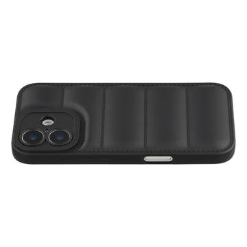 iPhone 17 Pufferjakke Stødfast TPU-cover - Sort