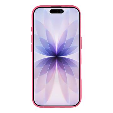 iPhone 17 Pufferjakke Stødfast TPU-cover - Hot Pink