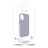 iPhone 17 Puro Icon Mag Pro Silikone Cover - Lavendelblå