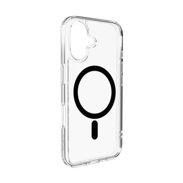 iPhone 17 Puro Lite Mag Hybrid Cover - sort / gennemsigtig
