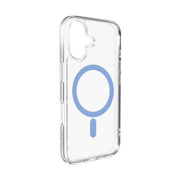iPhone 17 Puro Lite Mag Hybrid Cover - Blå / Gennemsigtig