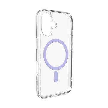 iPhone 17 Puro Lite Mag Hybrid Cover - Lilla / Gennemsigtig
