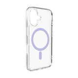 iPhone 17 Puro Lite Mag Hybrid Cover - Lilla / Gennemsigtig