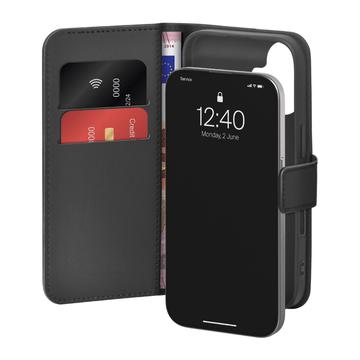 iPhone 17 Puro Pungetui med 2 kortpladser - Sort