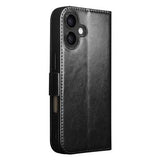 iPhone 17 Qialino Classic Læderpung - Sort