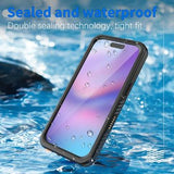 iPhone 17 Redpepper FS IP68 Vandtæt Cover - Sort