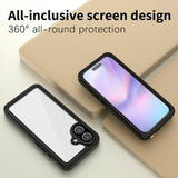 iPhone 17 Redpepper FS IP68 Vandtæt Cover - Sort