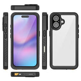 iPhone 17 Redpepper FS IP68 Vandtæt Cover - Sort