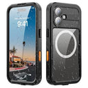 iPhone 17 Redpepper IP68 Magnetisk Vandtæt Cover - Sort
