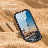 iPhone 17 Redpepper IP68 Magnetisk Vandtæt Cover - Sort