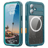 iPhone 17 Redpepper IP68 Magnetisk vandtæt cover - Blå