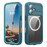 iPhone 17 Redpepper IP68 Magnetisk vandtæt cover - Blå