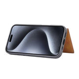 iPhone 17 Retro Style Cover med Pung - Rød