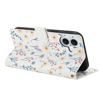iPhone 17 Rhombisk Blomsterpung - farverige blomster