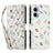 iPhone 17 Rhombisk Blomsterpung - Roser