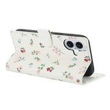 iPhone 17 Rhombisk Blomsterpung - Roser
