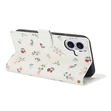 iPhone 17 Rhombisk Blomsterpung - Roser