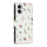 iPhone 17 Rhombisk Blomsterpung - Roser