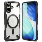 iPhone 17 Ringke Fusion X MagSafe Hybrid Cover - Sort