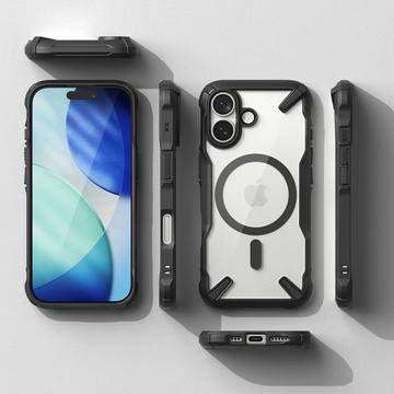 iPhone 17 Ringke Fusion X MagSafe Hybrid Cover - Sort