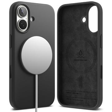 iPhone 17 Ringke Liquid Silicone MagSafe Cover - Sort