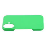 iPhone 17 Gummibelagt Plastik Cover - Grøn