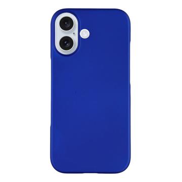 iPhone 17 Gummibelagt Plastik Cover - Blå