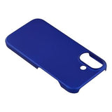 iPhone 17 Gummibelagt Plastik Cover - Blå