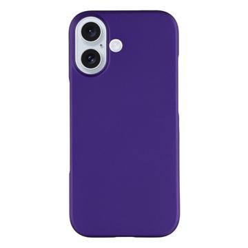 iPhone 17 Gummibelagt Plastik Cover - Lilla