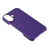 iPhone 17 Gummibelagt Plastik Cover - Lilla