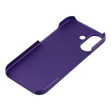 iPhone 17 Gummibelagt Plastik Cover - Lilla