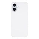 iPhone 17 Gummibelagt Plastik Cover - Hvid