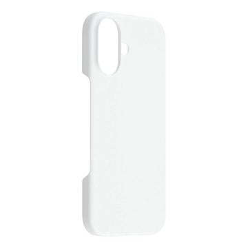 iPhone 17 Gummibelagt Plastik Cover - Hvid
