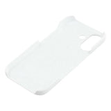 iPhone 17 Gummibelagt Plastik Cover - Hvid