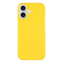 iPhone 17 Gummibelagt Plastik Cover - Gul