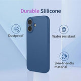 iPhone 17 Stødsikkert Silikone Cover - sort