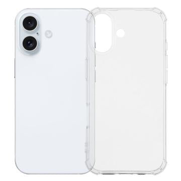 iPhone 17 Stødtæt TPU Cover - Gennemsigtig