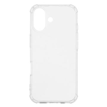 iPhone 17 Stødtæt TPU Cover - Gennemsigtig