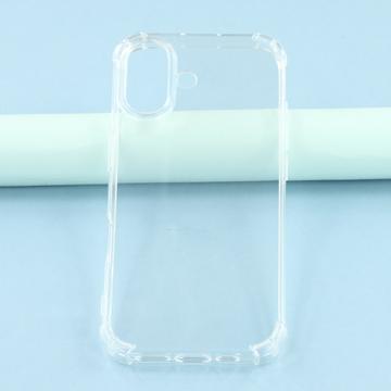 iPhone 17 Stødtæt TPU Cover - Gennemsigtig