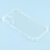 iPhone 17 Stødtæt TPU Cover - Gennemsigtig