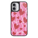 iPhone 17 Slim MagSafe Hybrid Cover - hjerter